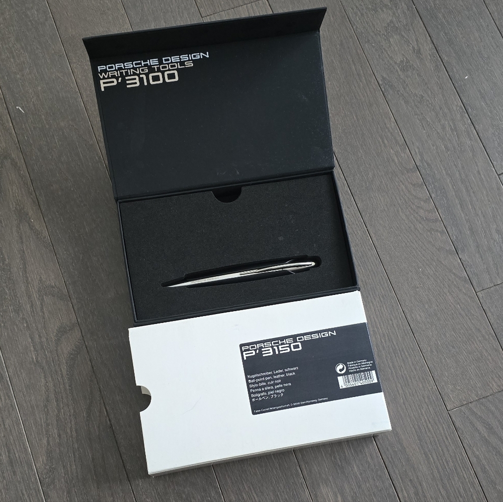 like new in box Porsche Design P'3100 Silver Writing Tool